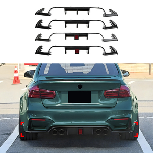 AMP-Z Rear Bumper Spoiler Lip For BMW 3 Series M3 M4 F80 F81 F82 F83 2014-2019