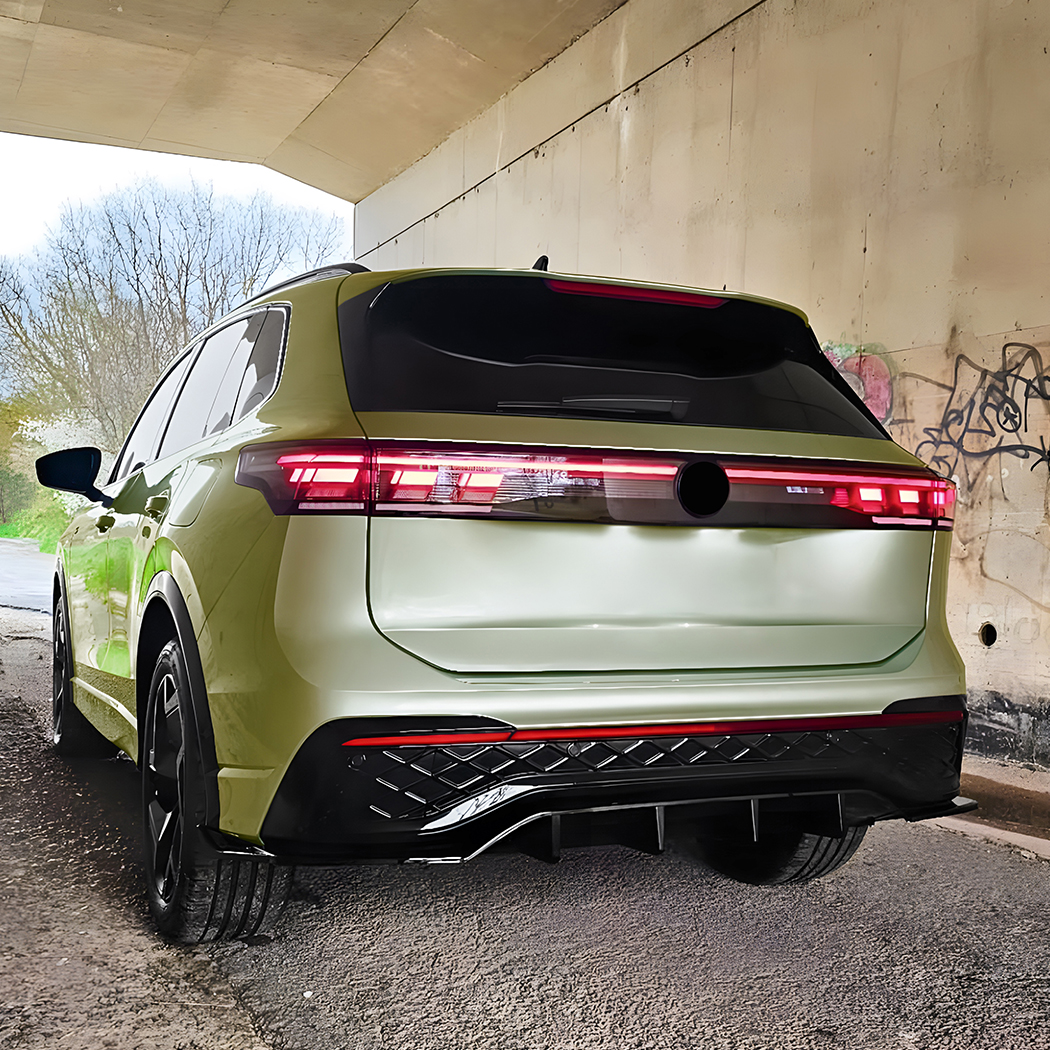 AMP-Z Rear Bumper Spoiler Lip For VW Volkswagen Tiguan MK3 Rline