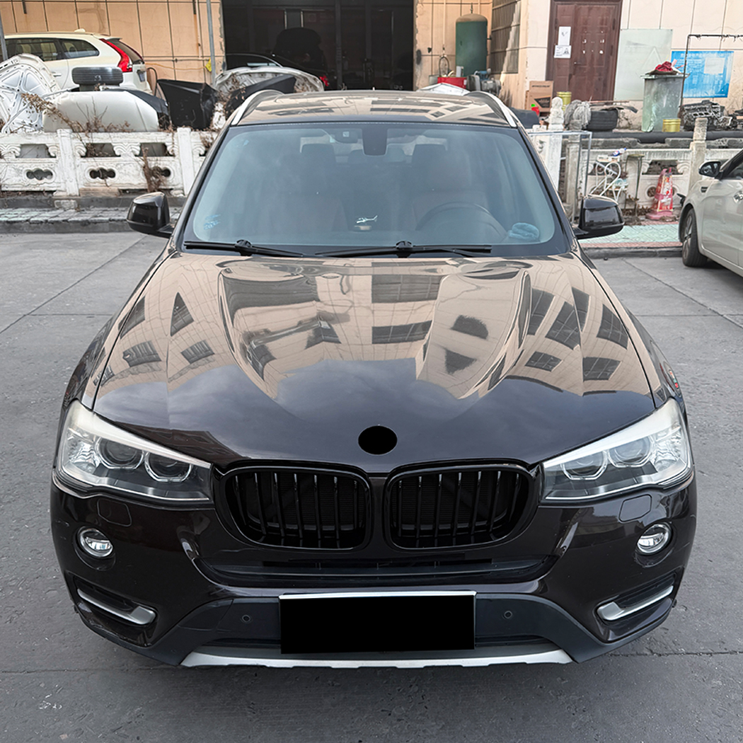 AMP-Z Front Bumper Grille Grill For BMW X3 F25 X4 F26 LCI 2014-2017