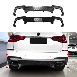 AMP-Z Rear Bumper Spoiler Lip For BMW X3 G01 Pre-facelift M Sport 2018-2021