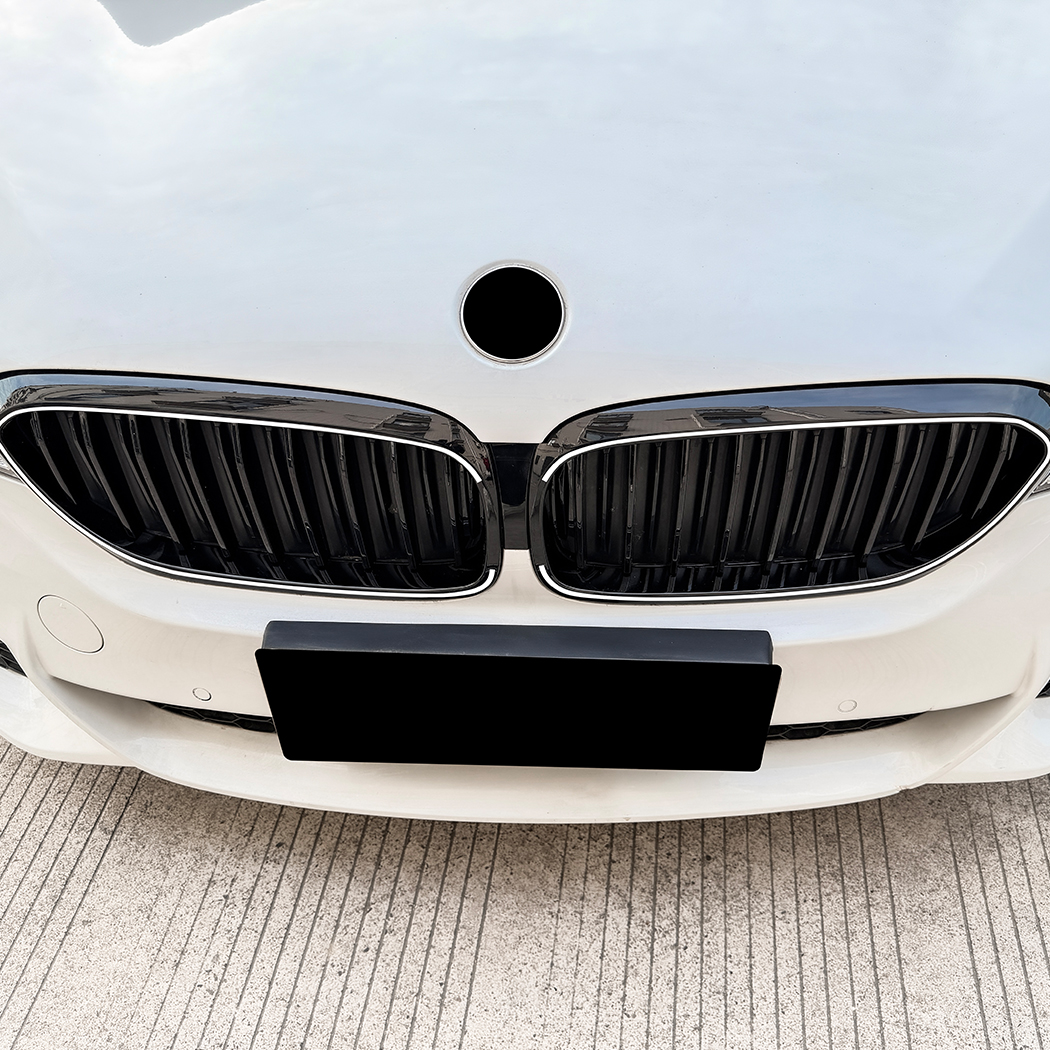 AMP-Z Front Bumper Grille Grill With Lights For BMW 5 Series G30 G31 Pre-Facelift 2017-2020