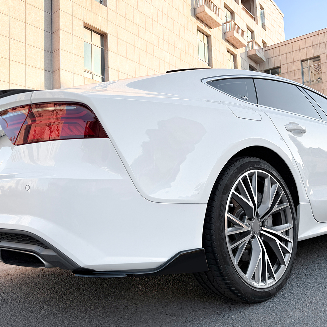 AMP-Z Rear Side Splitter Sticker For Audi A7 C7 Facelift 2015-2017