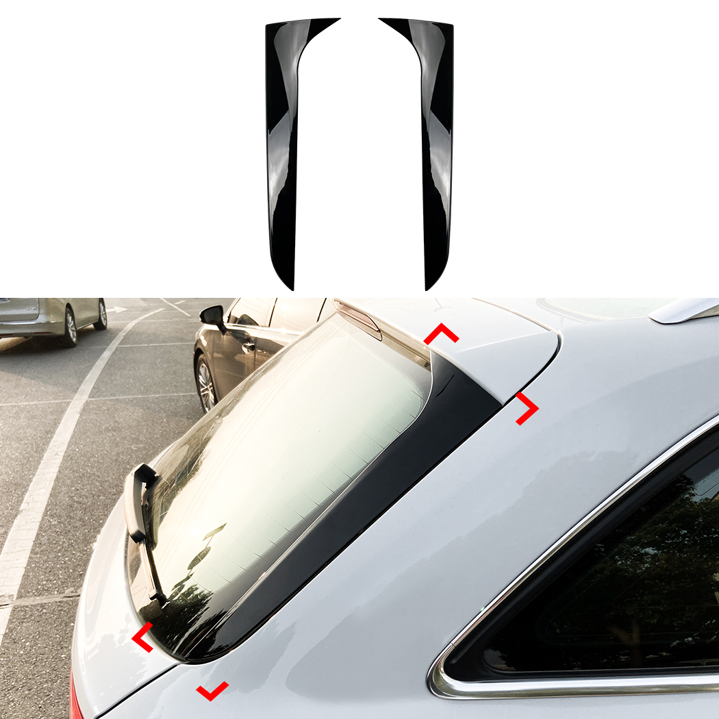 AMP-Z Rear Roof Wing Side Spoiler For Audi A4 B8 Allroad 2009-2016