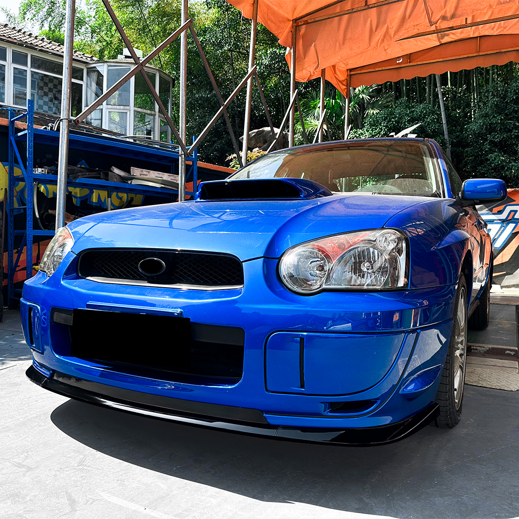 AMP-Z Front Bumper Lip Spiltter For Subaru Impreza WRX STI 2004-2005