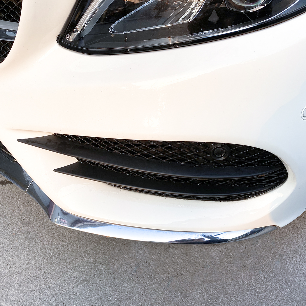 AMP-Z Front Bumper Grille Grill For Mercedes Benz C Class W205 C205 S205 Pre-Facelift AMG-Line 2015-2018
