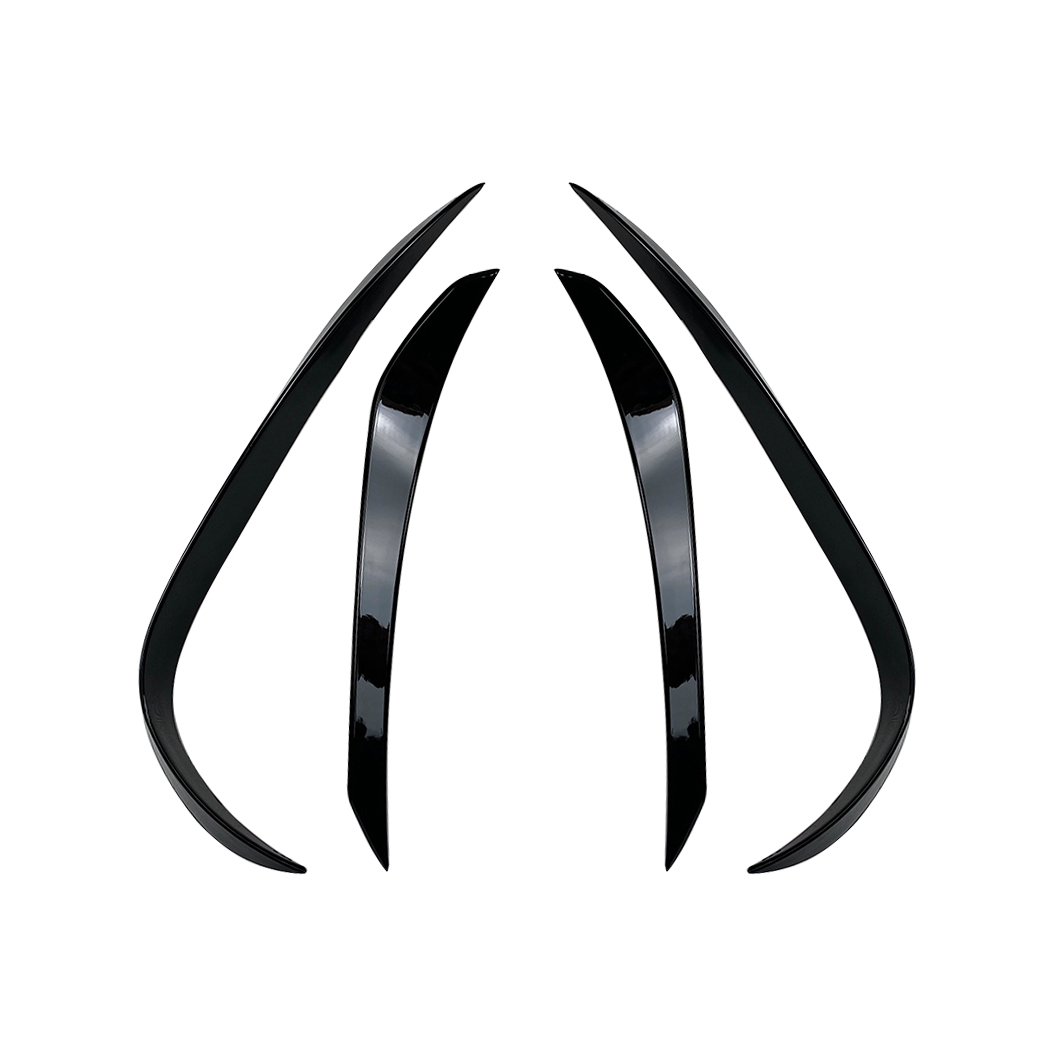 AMP-Z Front Bumper Fins Spoiler Canards For Mercedes Benz GLB Class X247 2019-2023