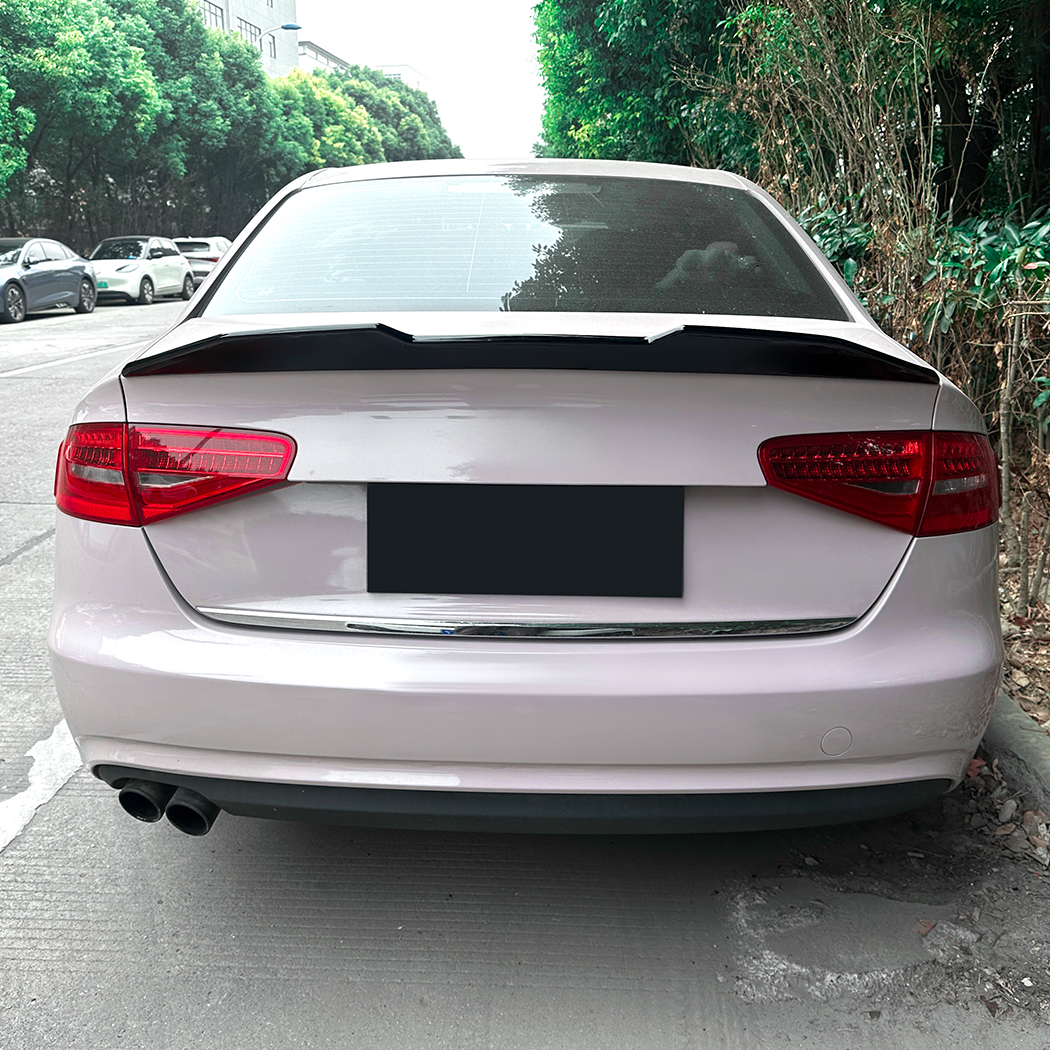 AMP-Z Rear Wing Spoiler PSM Style For Audi A4 B8 2009-2016