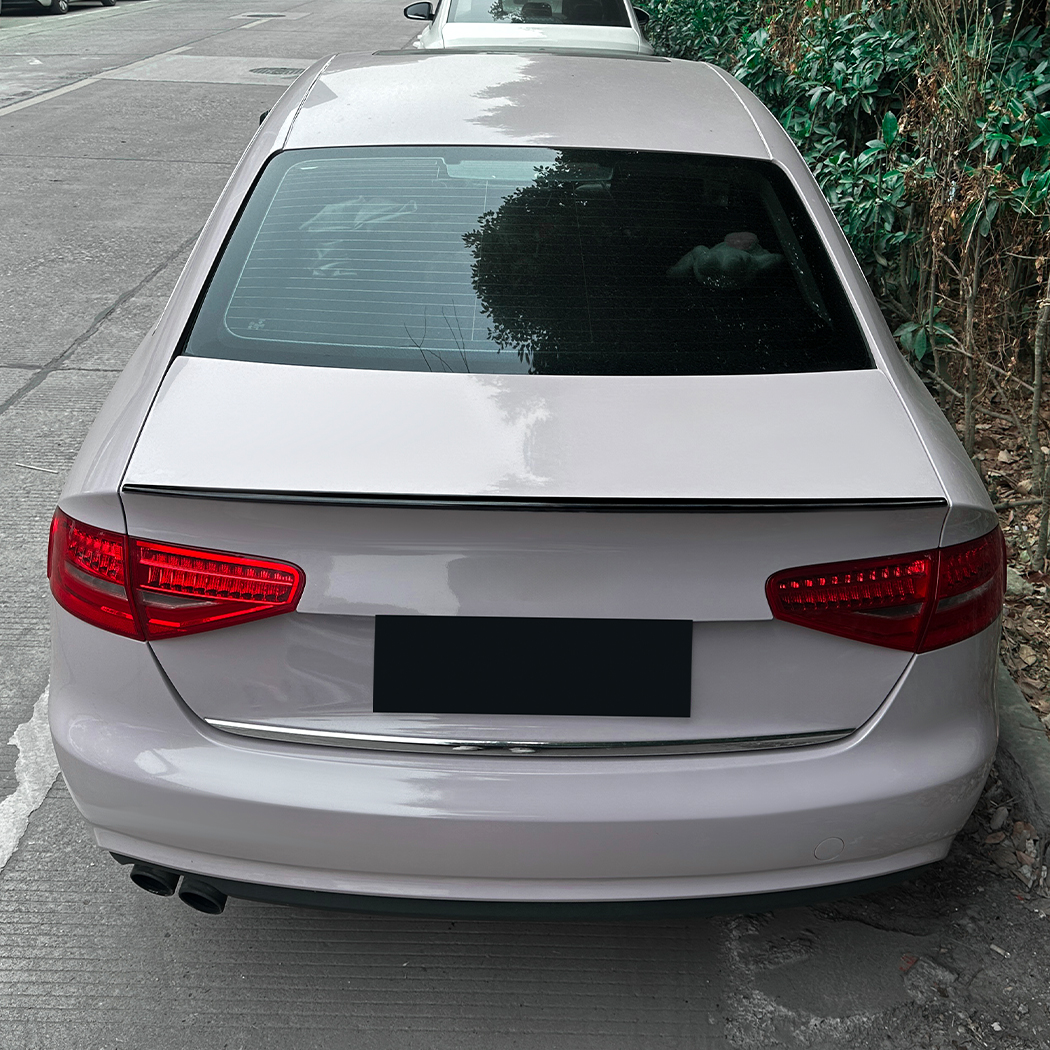 AMP-Z Rear Wing Spoiler S Style For Audi A4 B8 2009-2016