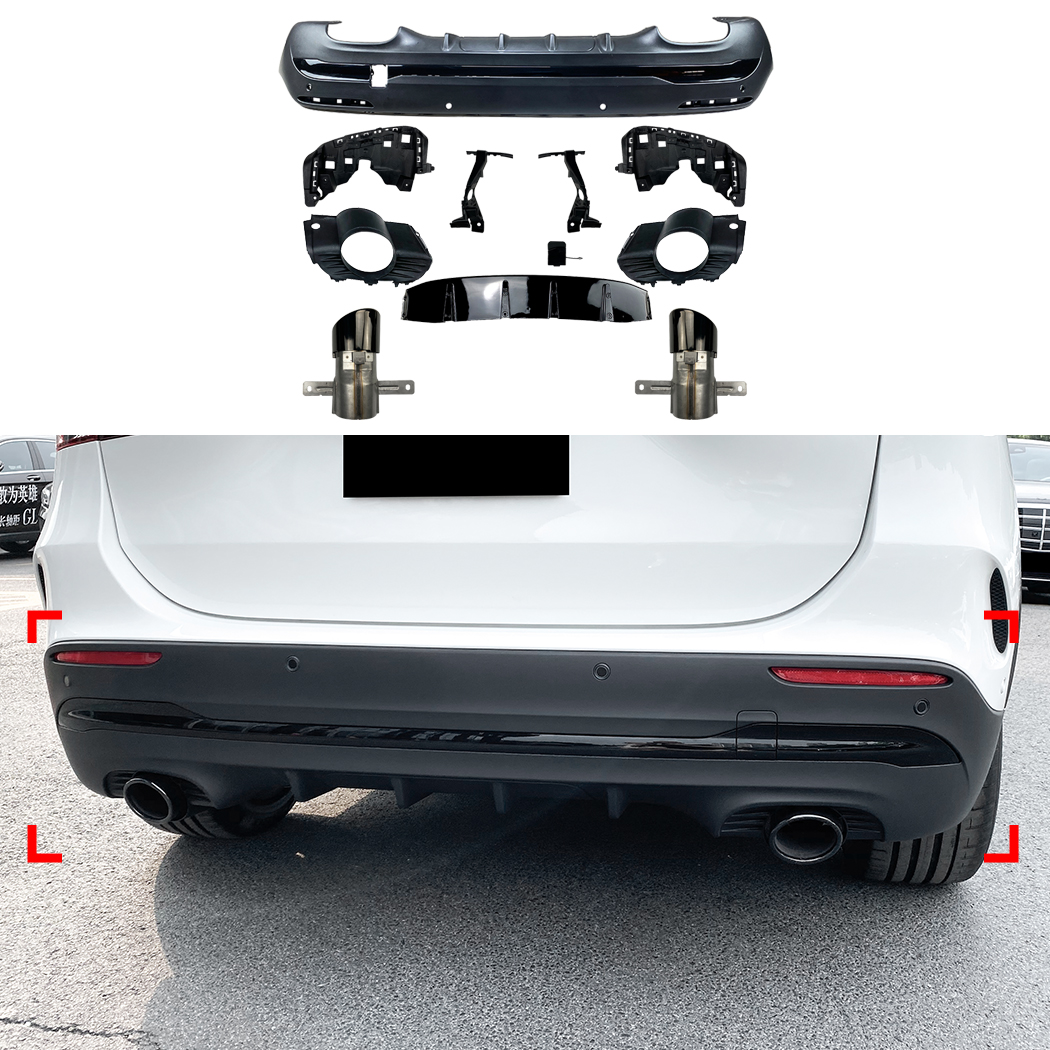 AMP-Z Rear Bumper Spoiler Lip For Mercedes Benz GLA Class GLA H247 2020+
