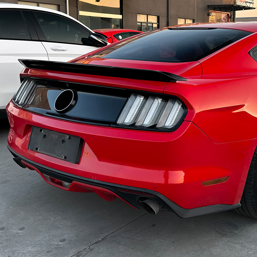 AMP-Z Rear Wing Spoiler For Ford Mustang MK6 2015-2022