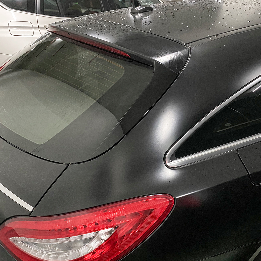 AMP-Z Rear Roof Wing Side Spoiler For Mercedes Benz CLS Class X218 2011-2017
