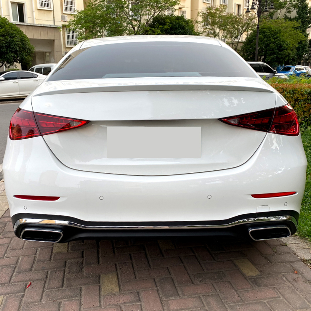 AMP-Z Rear Roof Wing Spoiler For Mercedes Benz C Class W206 Sedan 2022+