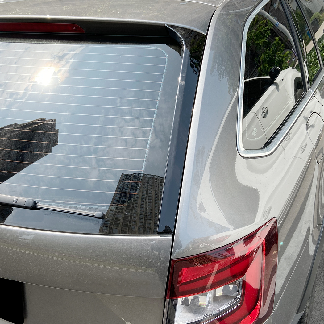 AMP-Z Rear Roof Wing Side Spoiler For Skoda Octavia Estate 2013-2019