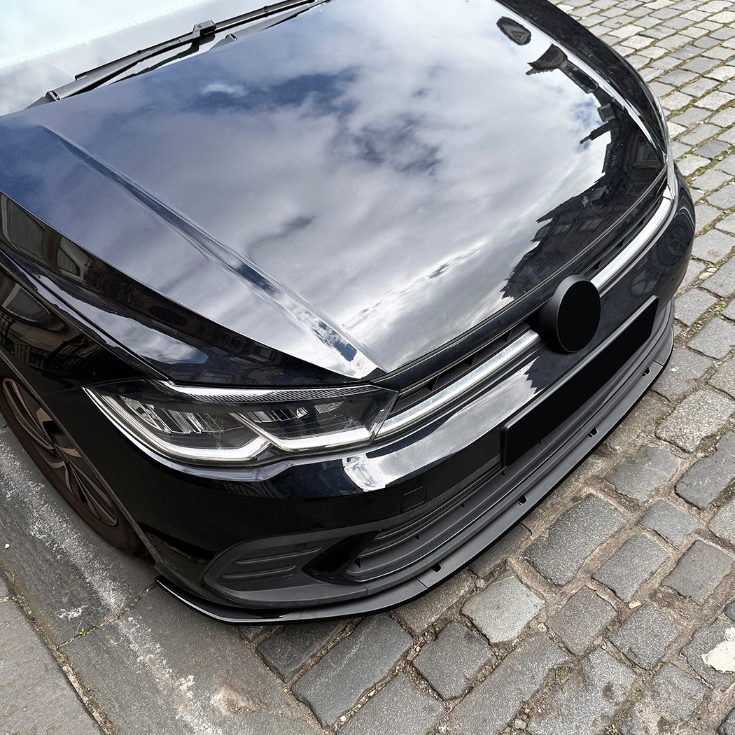 AMP-Z Front Bumper Lip Spiltter For VW Volkswagen Polo 2022+