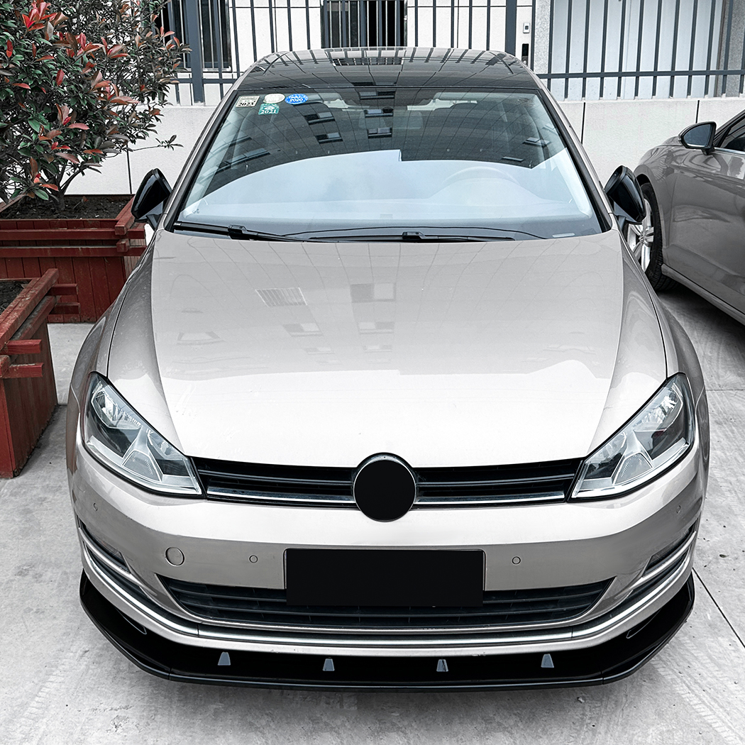 AMP-Z Front Bumper Lip Spiltter For VW Volkswagen Golf MK7 Standard 2013-2016
