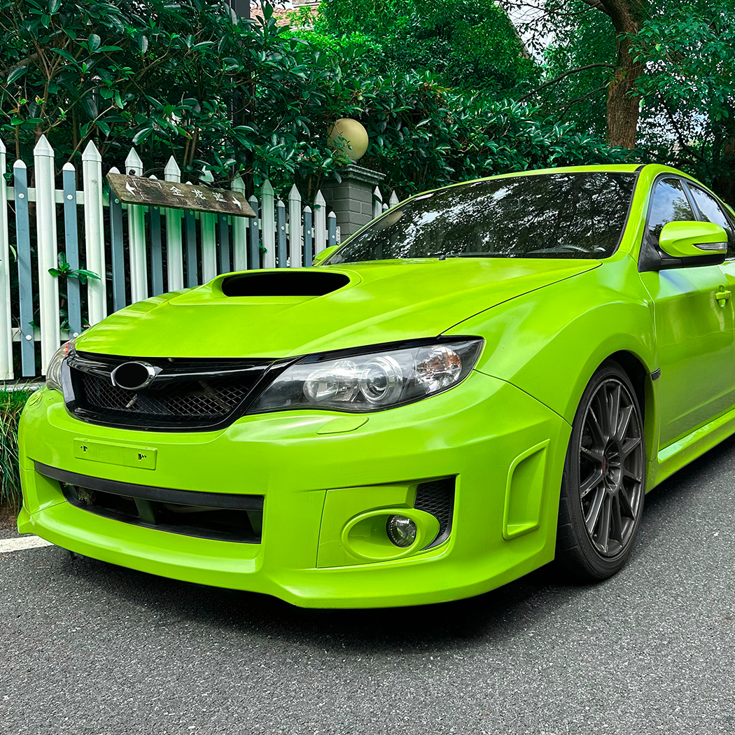 AMP-Z Headlight Eyebrows Eyelids Sticker For Subaru Impreza WRX STI 2007-2014