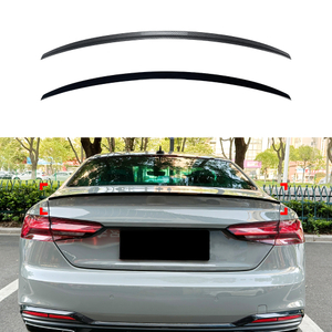 AMP-Z Rear Wing Spoiler Black For Audi A5 F5 Coupe 2017-2024