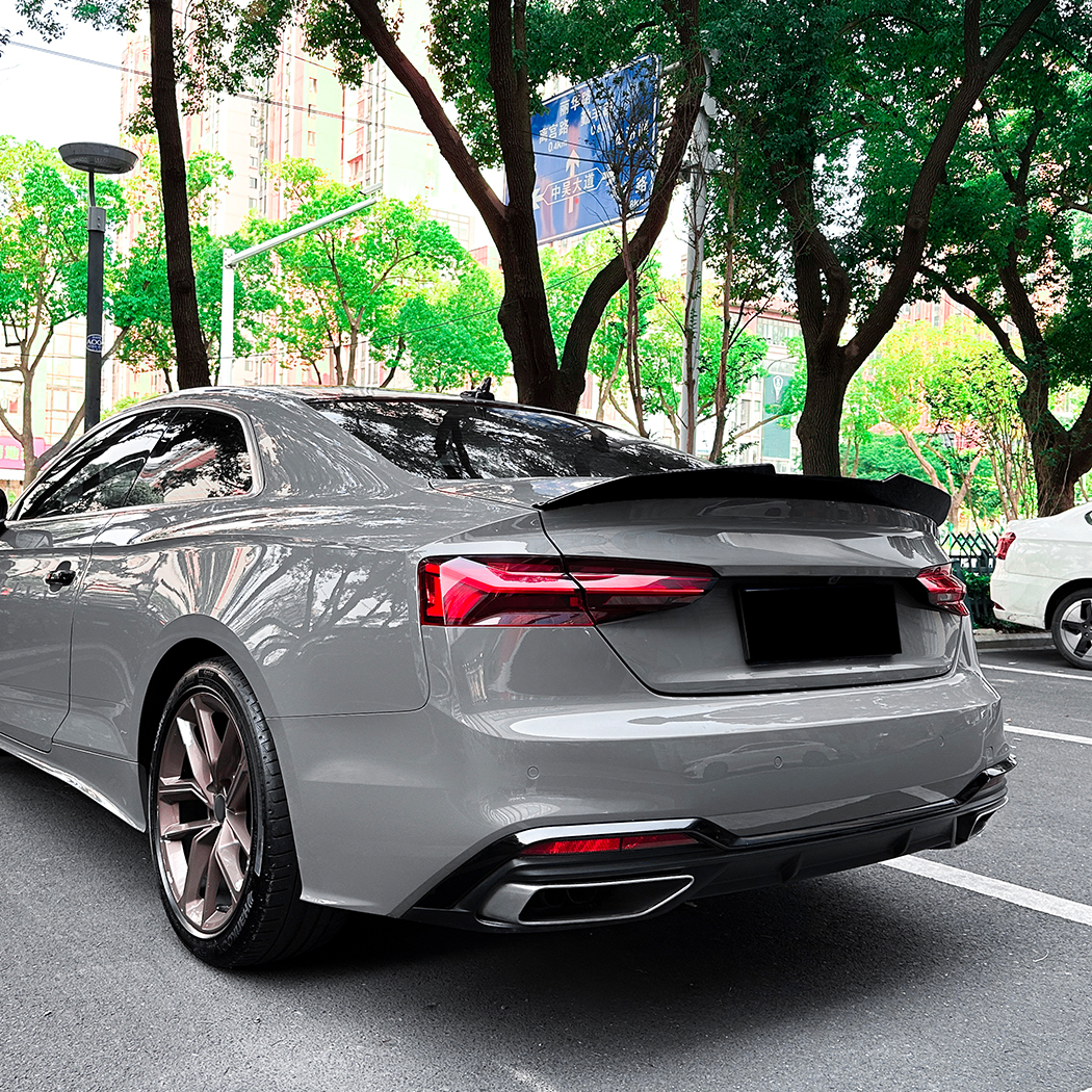 AMP-Z Rear Wing Spoiler For Audi A5 F5 Coupe 2017-2024