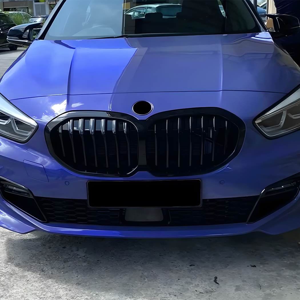 AMP-Z Front Bumper Grille Grill For BMW 1 Series F40 2019-2024