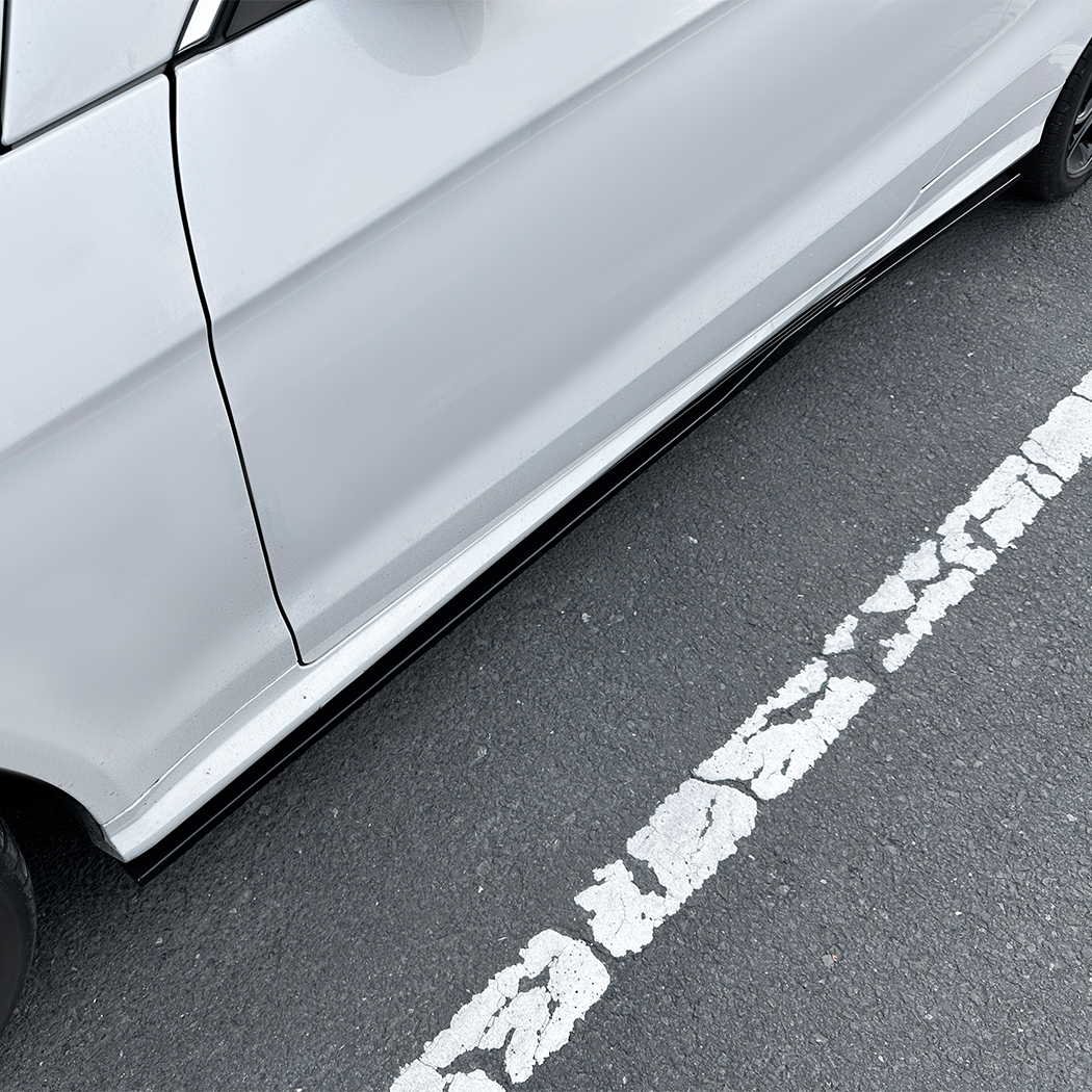 AMP-Z Side Skirt Rocker Panel Splitter Lip For Mercedes Benz E Class E Coupe C207 AMG 2009-2016