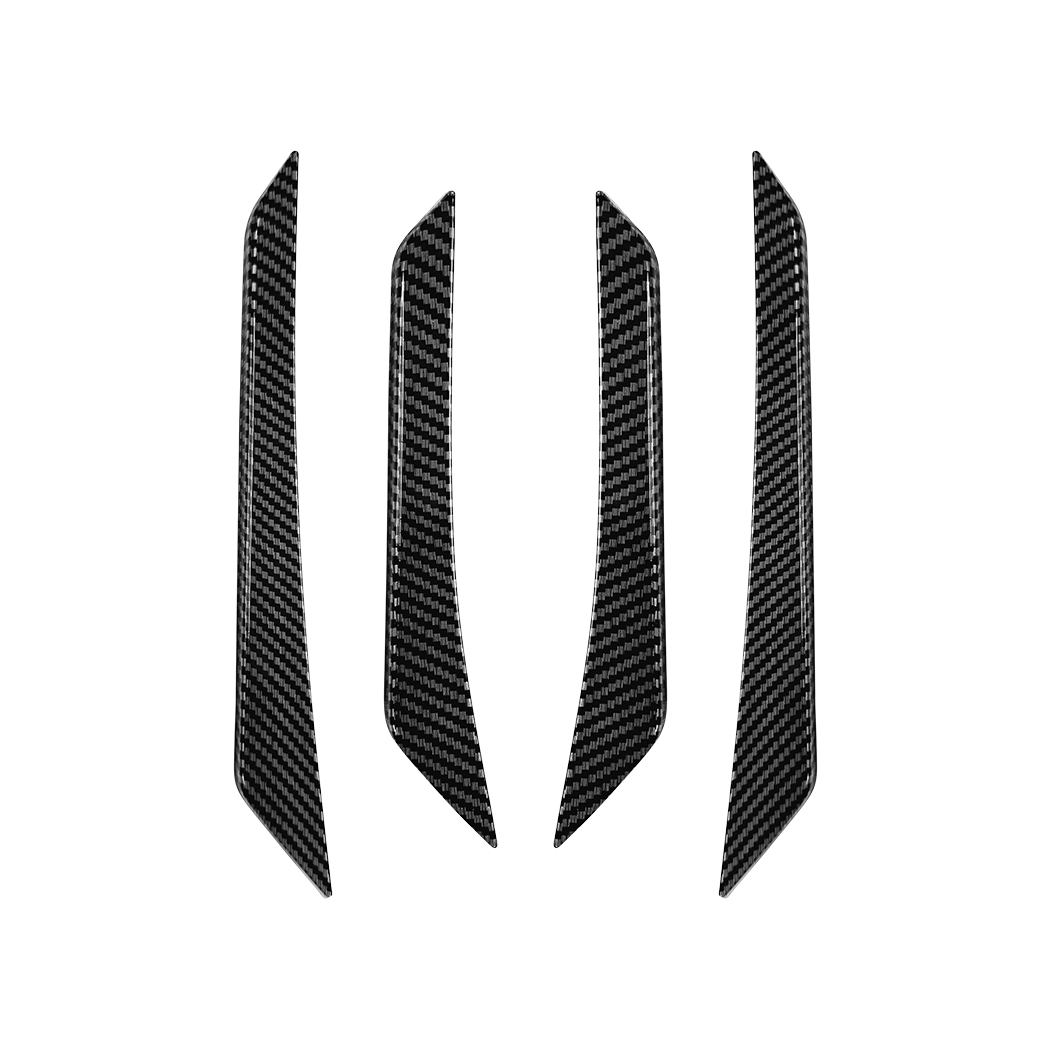AMP-Z Front Bumper Fins Spoiler Canards For Ford Fiesta MK8 ST Line 2017-2020