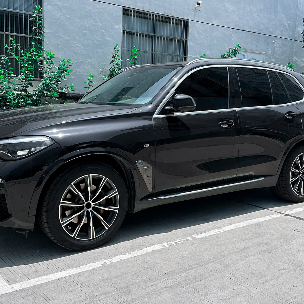 AMP-Z Fender Cover Trim Scoop Sticker For BMW X5 G05 Pre-Facelift M Sport 2019-2022