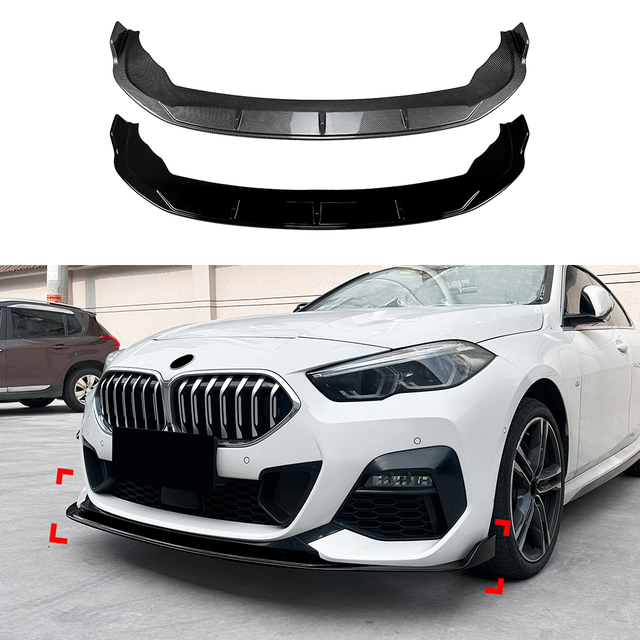 AMP-Z Front Bumper Lip Spiltter For BMW 2 Series F44 M Sport 2020-2024