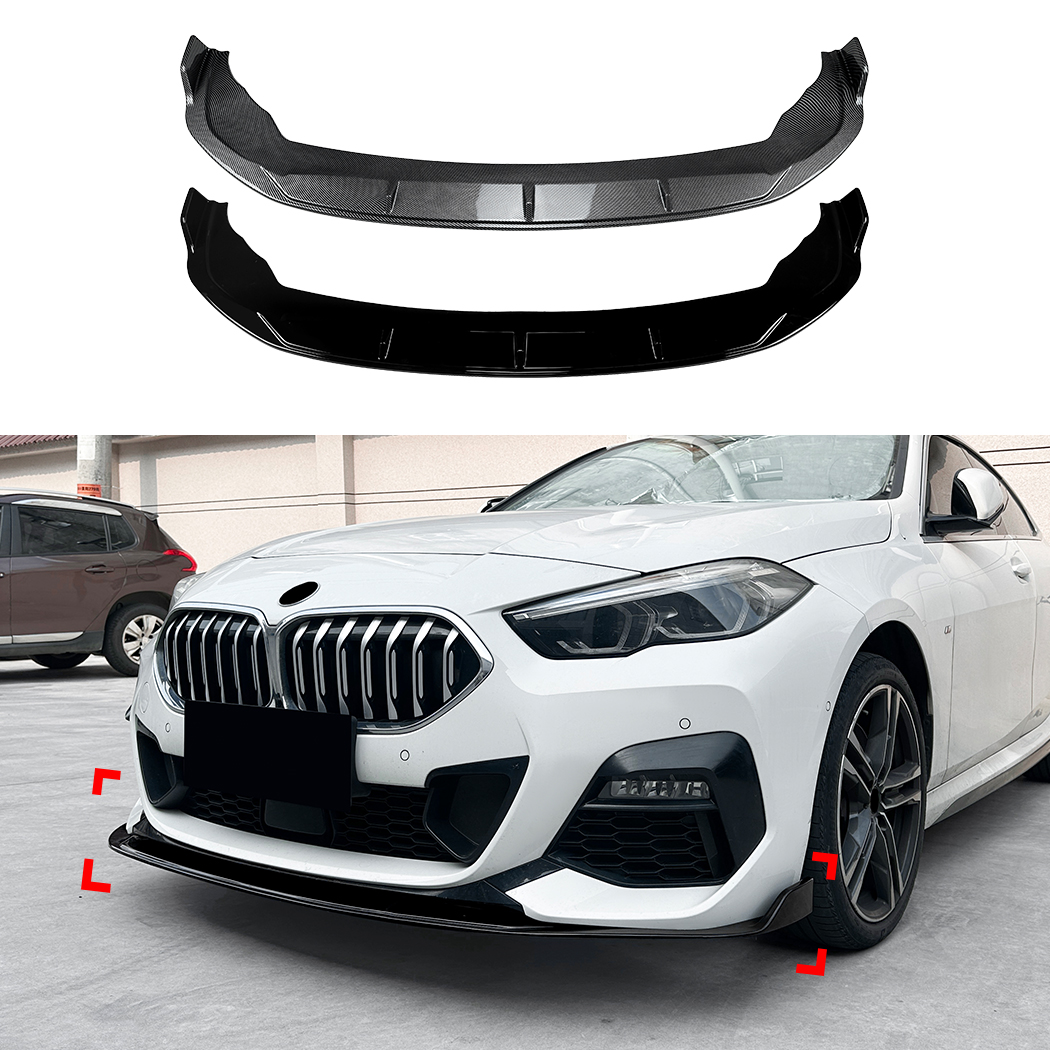 AMP-Z Front Bumper Lip Spiltter For BMW 2 Series F44 M Sport 2020-2024