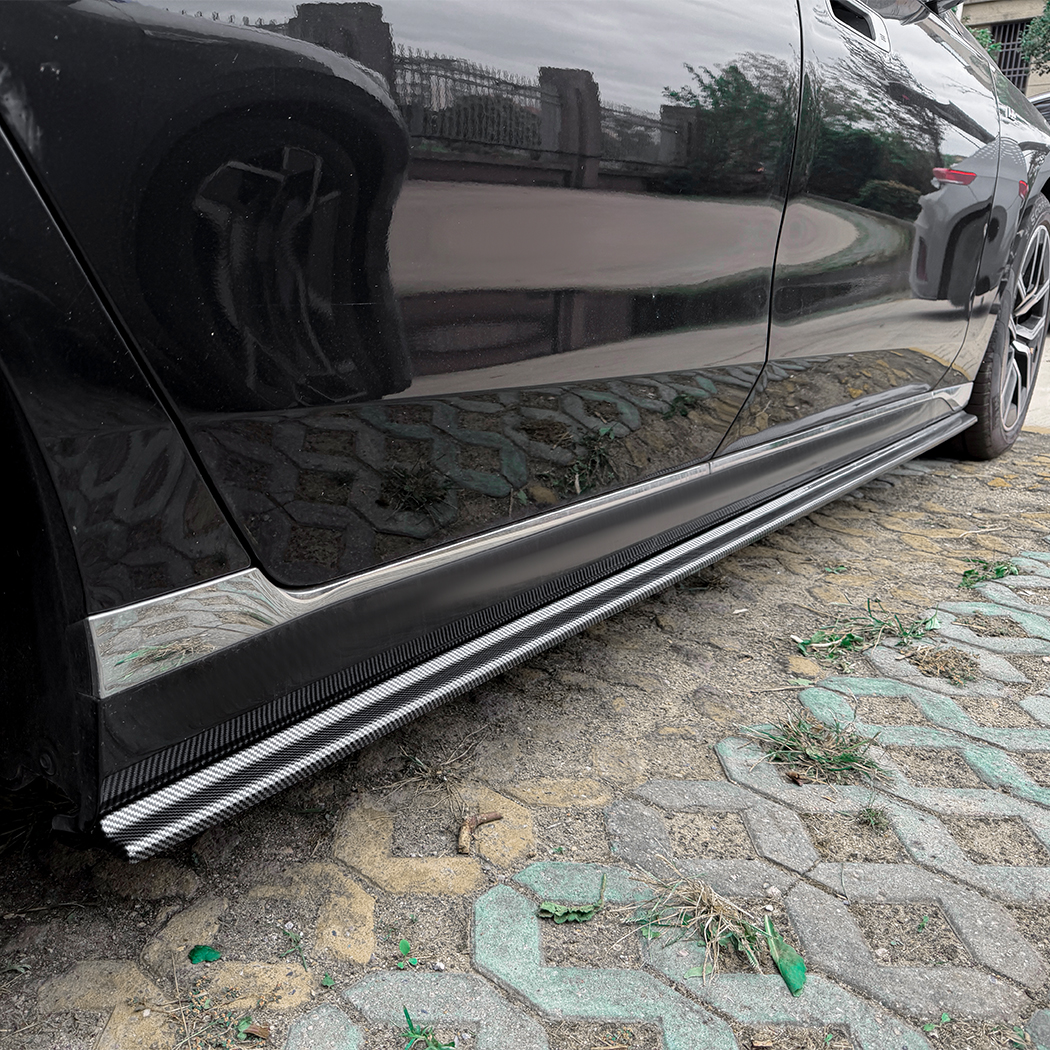 AMP-Z Side Skirt Rocker Panel Splitter Lip For BMW 7 Series i7 G70 G73 M Sport 2023+