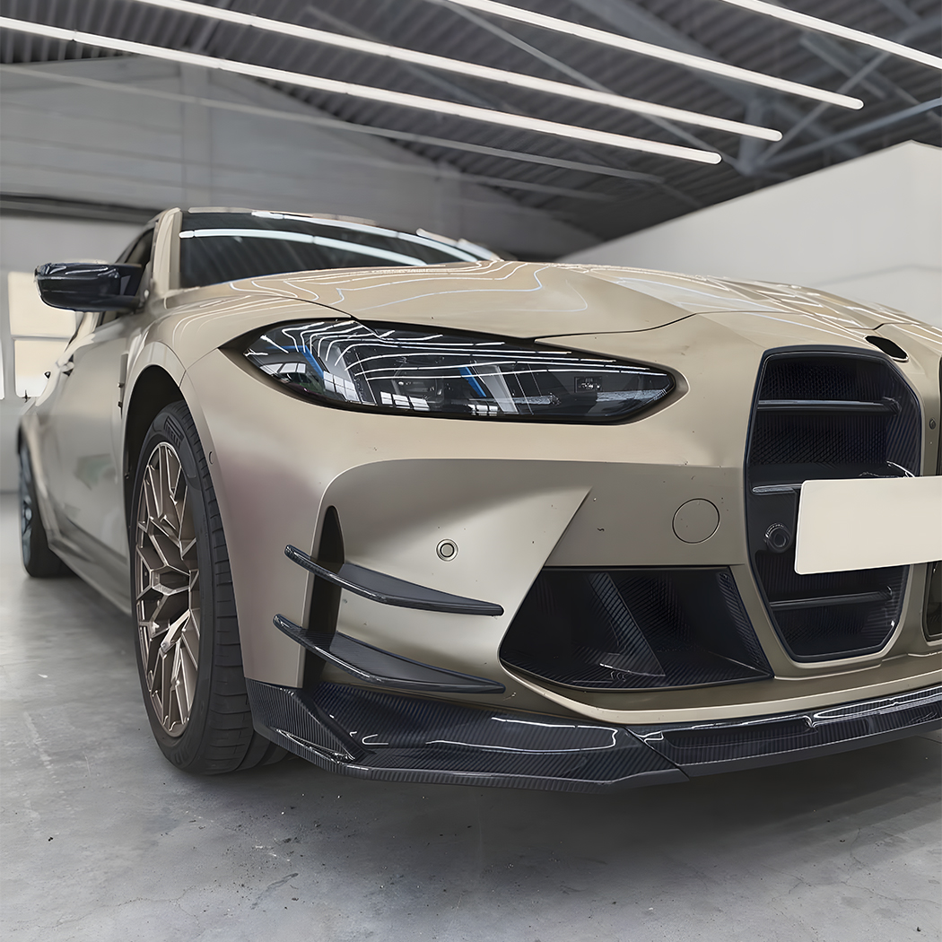 AMP-Z Fender Cover Trim Scoop Sticker For BMW 3 Series M3 G80 G81 M4 G82 G83 2021+