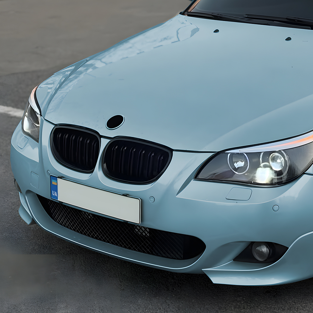 AMP-Z Front Bumper Grille Grill For BMW 5 Series E60 E61 2004-2010