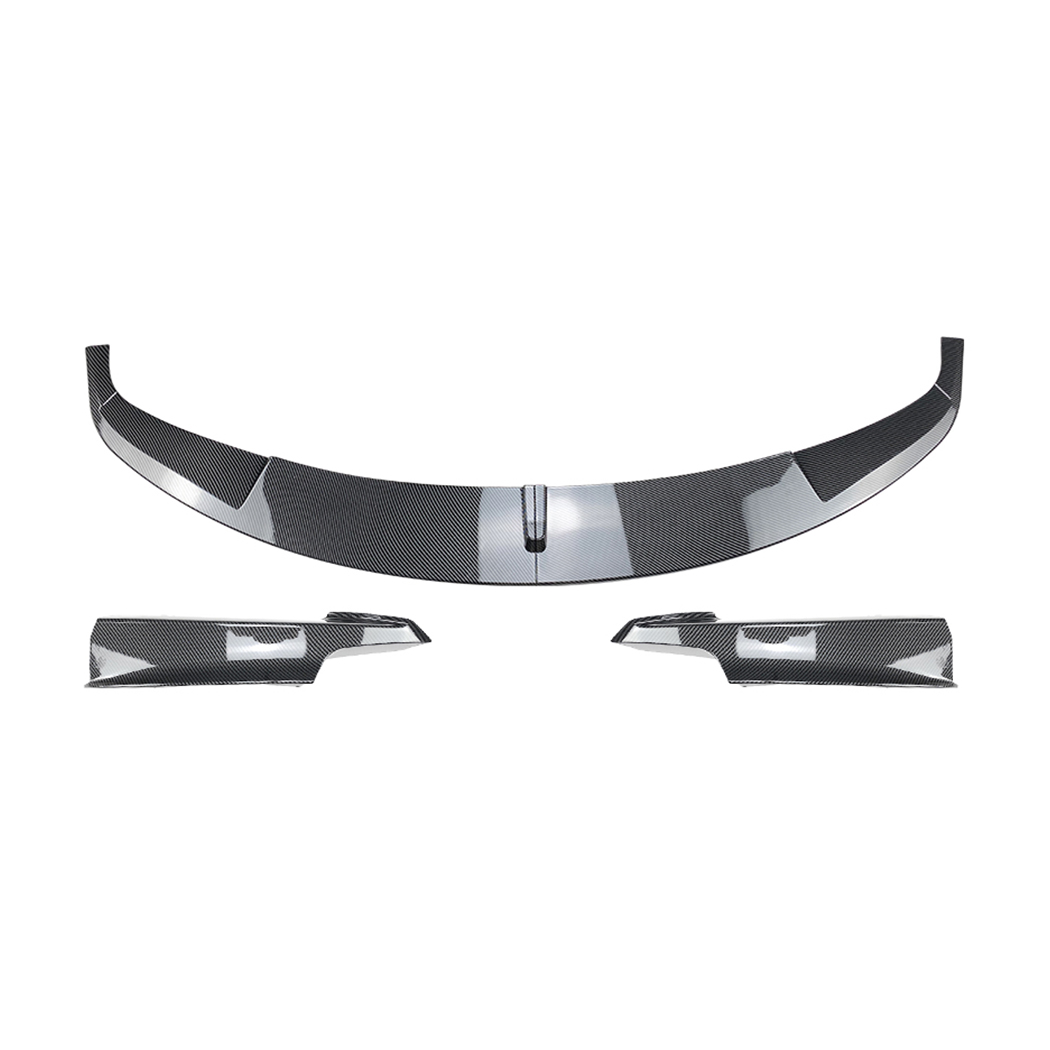 AMP-Z Front Bumper Lip Spiltter Front Side Splitter Sticker For BMW 3 Series F30 F31 M Pack 2013-2019
