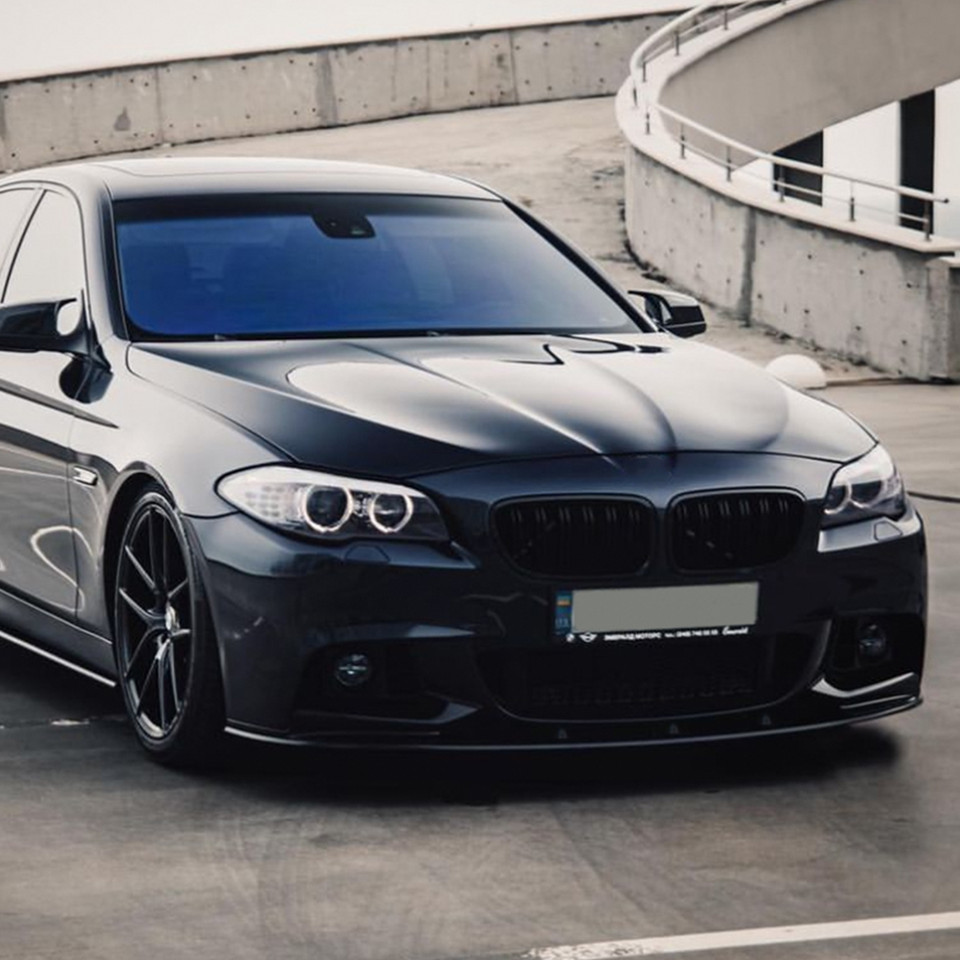 AMP-Z Front Bumper Lip Spiltter For BMW 5 Series F10 F11 M Sport 2011-2017