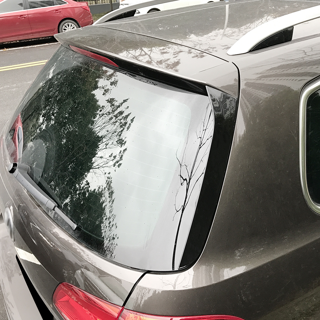 AMP-Z Rear Roof Wing Side Spoiler For VW Volkswagen Passat B7 Variant 2011-2015