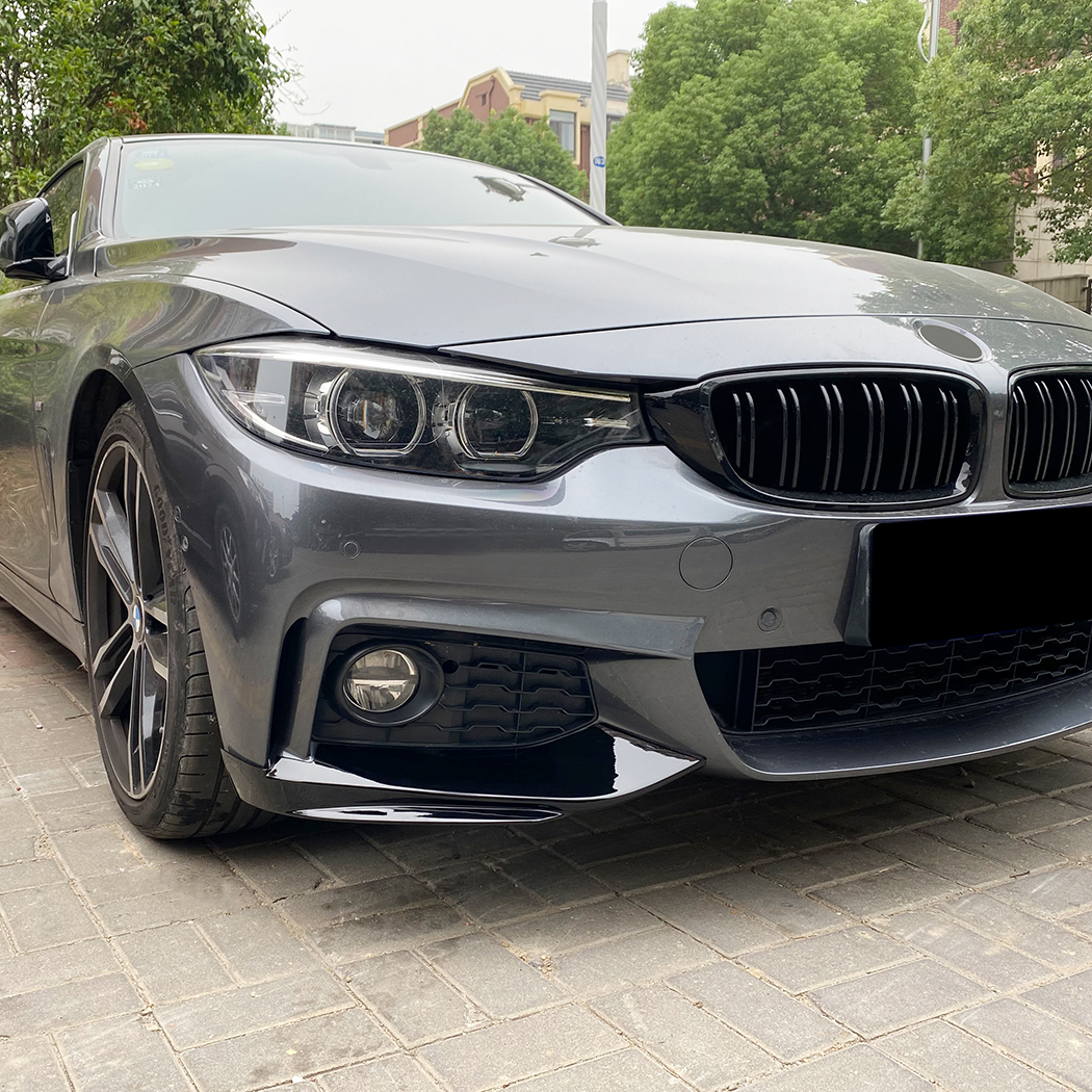 AMP-Z Front Side Splitter Sticker For BMW 4 Series F32 F33 F36 M Sport 2014-2020