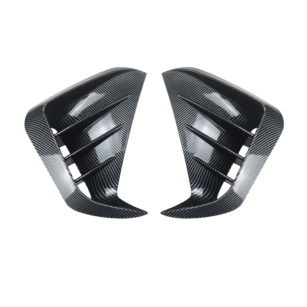 AMP-Z Front Bumper Fins Spoiler Canards For Kia Stinger 2018+