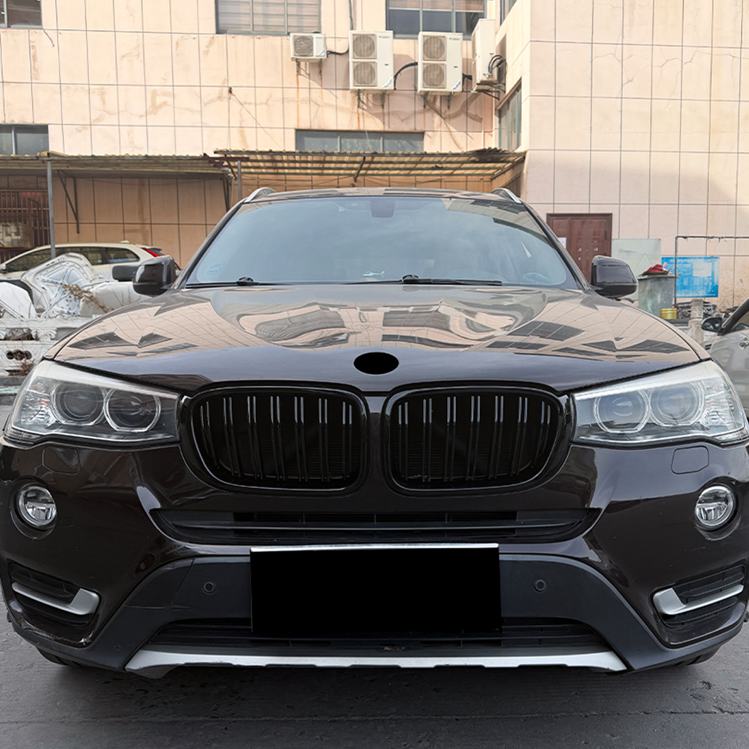 AMP-Z Front Bumper Grille Grill For BMW X3 F25 X4 F26 LCI 2014-2017