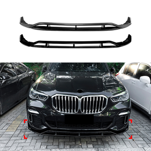 AMP-Z Front Bumper Lip Splitter For BMW X5 G05 Pre-Facelift M Sport 2019-2022