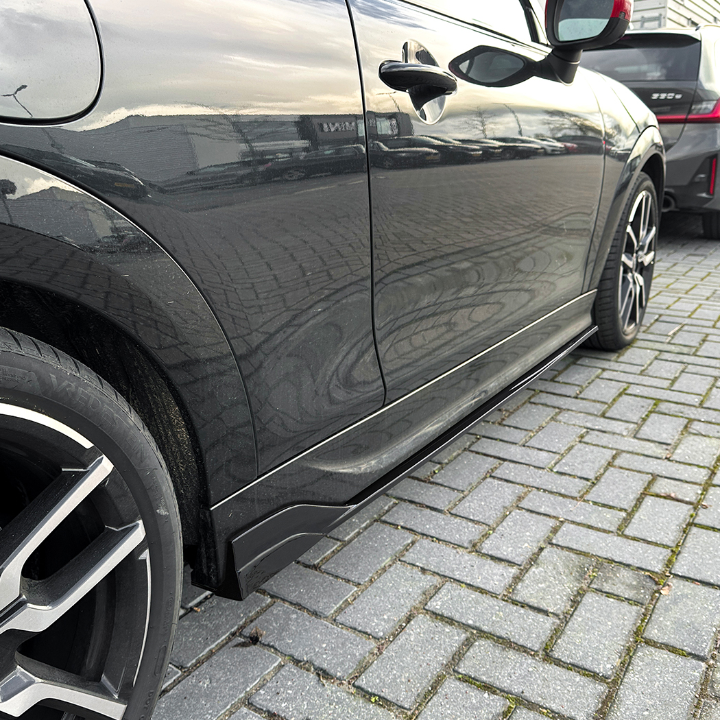 AMP-Z Side Skirt Rocker Panel Splitter Lip For BMW Mini Cooper JCW F66 F67 2024+