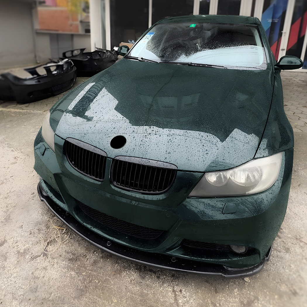 AMP-Z Front Bumper Grille Grill For BMW 3 Series E90 E91 Pre-facelift 2005-2008