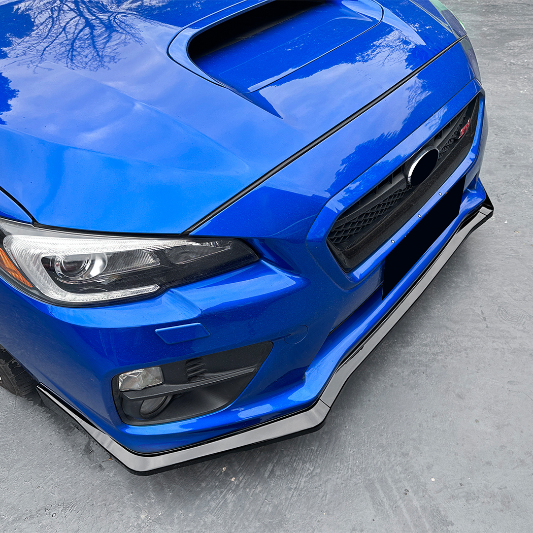 AMP-Z Front Bumper Lip Spiltter For Subaru WRX STI VA 2015-2021