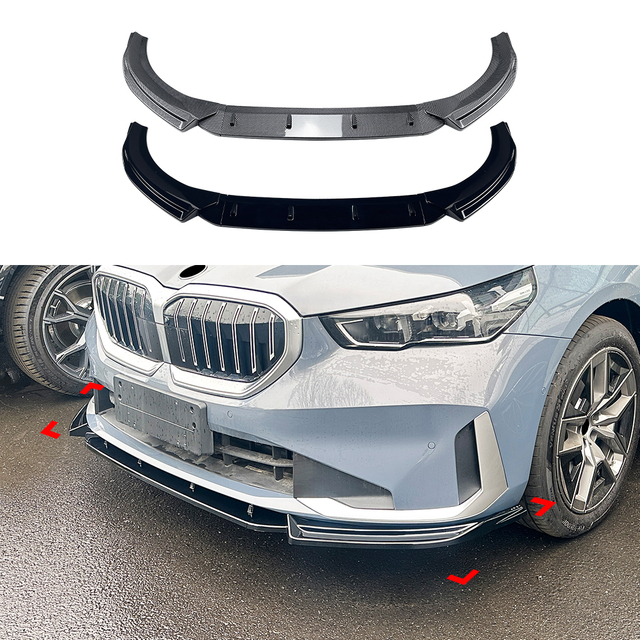 AMP-Z Front Bumper Lip Spiltter For BMW 5 Series G60 G61 2024+