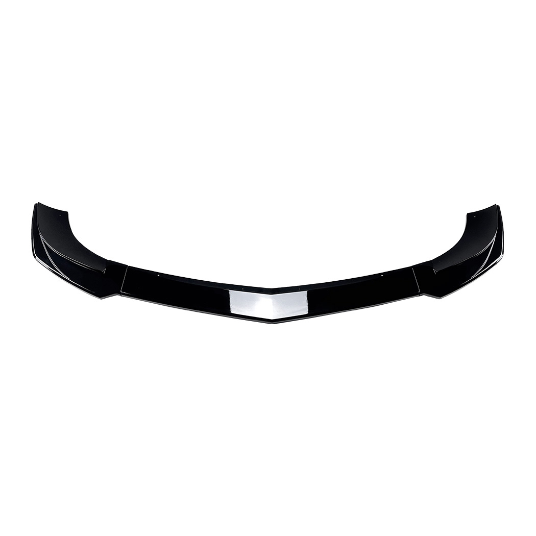 AMP-Z Front Bumper Lip Spiltter For Mercedes Benz C Class W204 Facelift C63 AMG 2011-2024