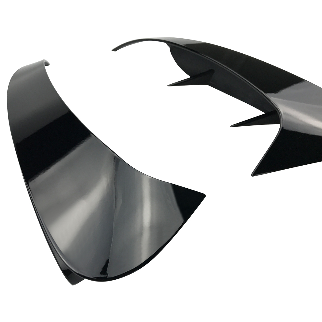 AMP-Z Rear Bumper Fins Spoiler Canards For Mercedes Benz A Class W177 Sedan AMG 2018+