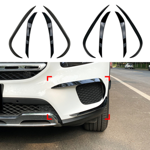 AMP-Z Front Bumper Fins Spoiler Canards For Mercedes Benz GLB Class X247 2019-2023