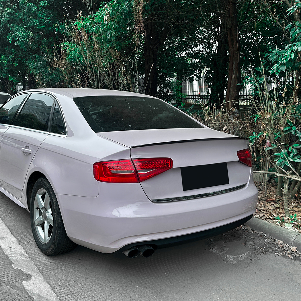 AMP-Z Rear Wing Spoiler S Style For Audi A4 B8 2009-2016