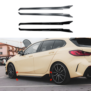 AMP-Z Side Skirt Rocker Panel Splitter Lip For BMW 1 Series F40 M Sport 2019-2024