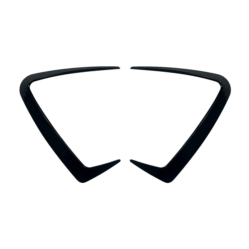AMP-Z Front Bumper Fins Spoiler Canards For BMW X3 G45 M Sport 2025+