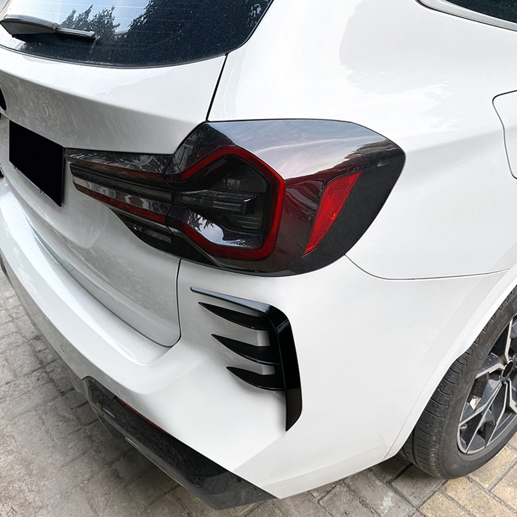 AMP-Z Rear Bumper Fins Spoiler Canards For BMW X3 G01 2022+