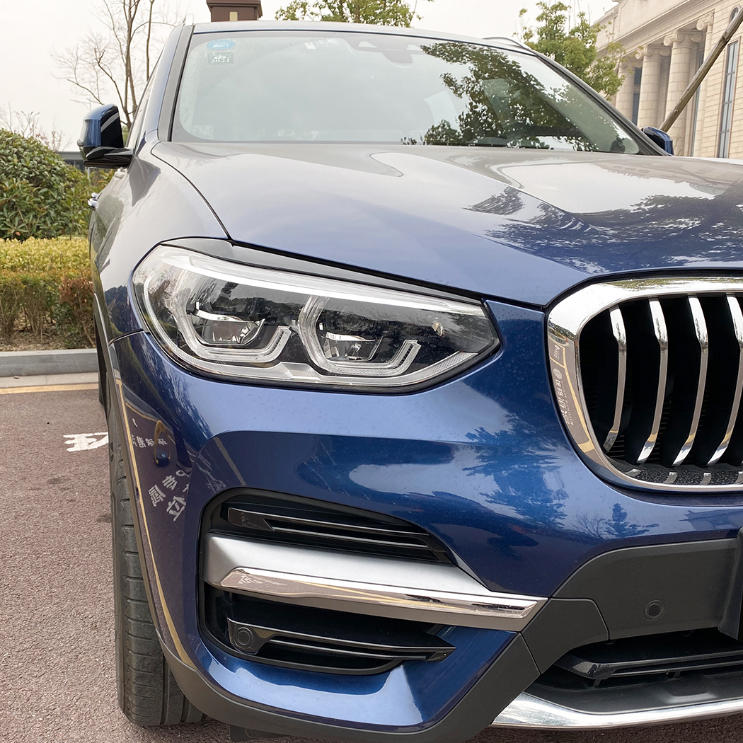 AMP-Z Headlight Eyebrows Eyelids Sticker For BMW X3 G01 X4 G02 2018+